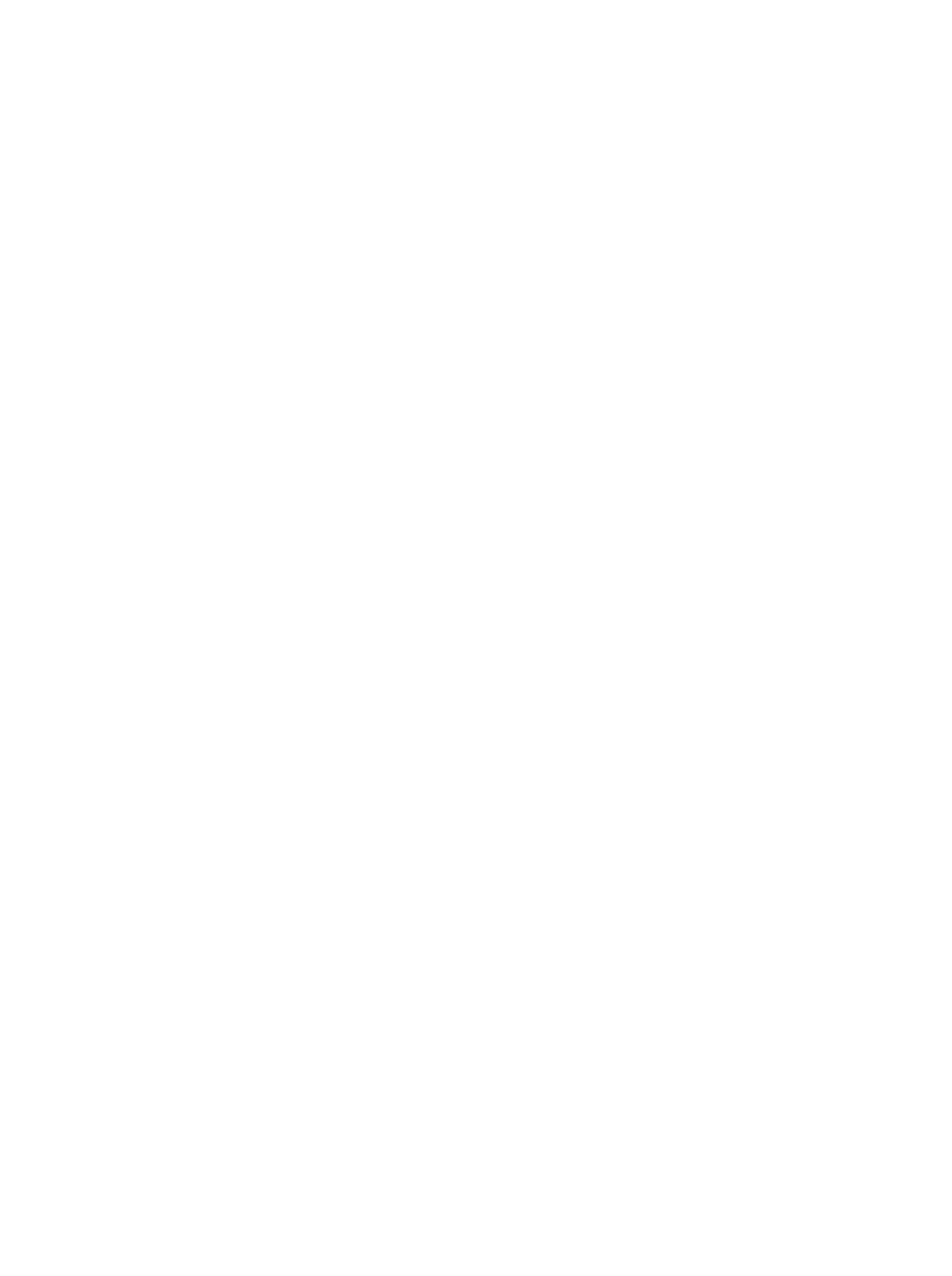 White feather illustration on black background